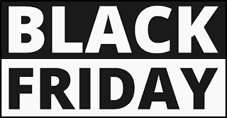 black friday written in big bold letters