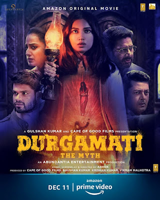 Durgamati The Myth (2020) Hindi 720p WEB HDRip HEVC x265 ESub