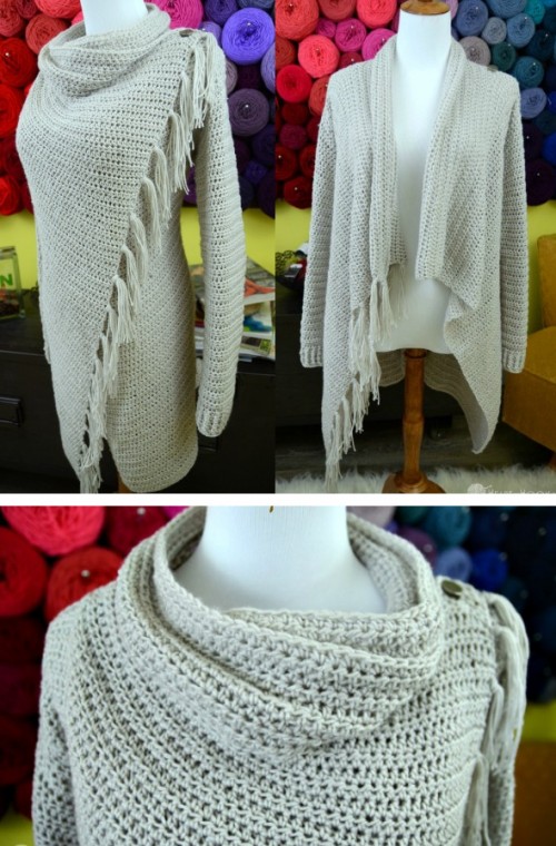blanket cardigan knitting pattern