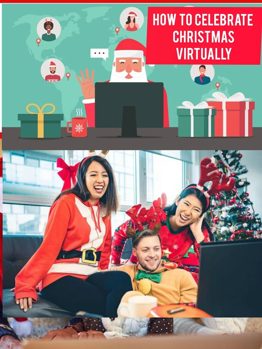 How to celebrate Christmas virtually