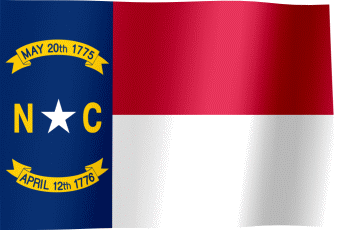 North Carolina Flag GIF All Waving Flags North Carolina Flag GIF All Waving Flags