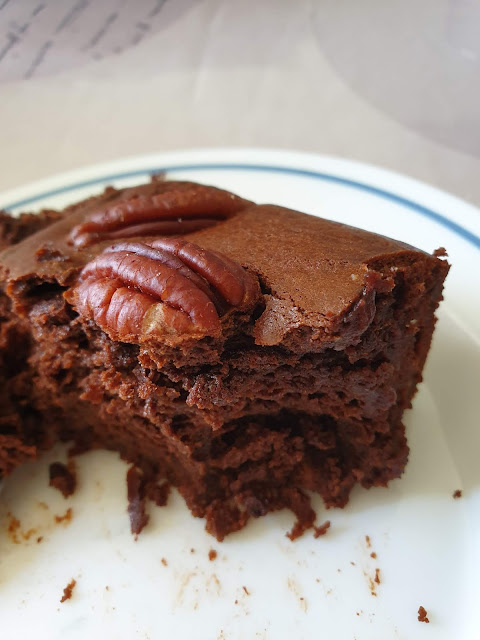 Brownie au chocolat et noix de pécan;Brownie au chocolat et noix de pécan