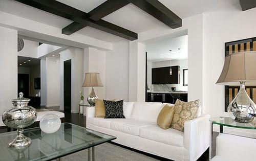 Decoración de interiores: Salas de color blanco