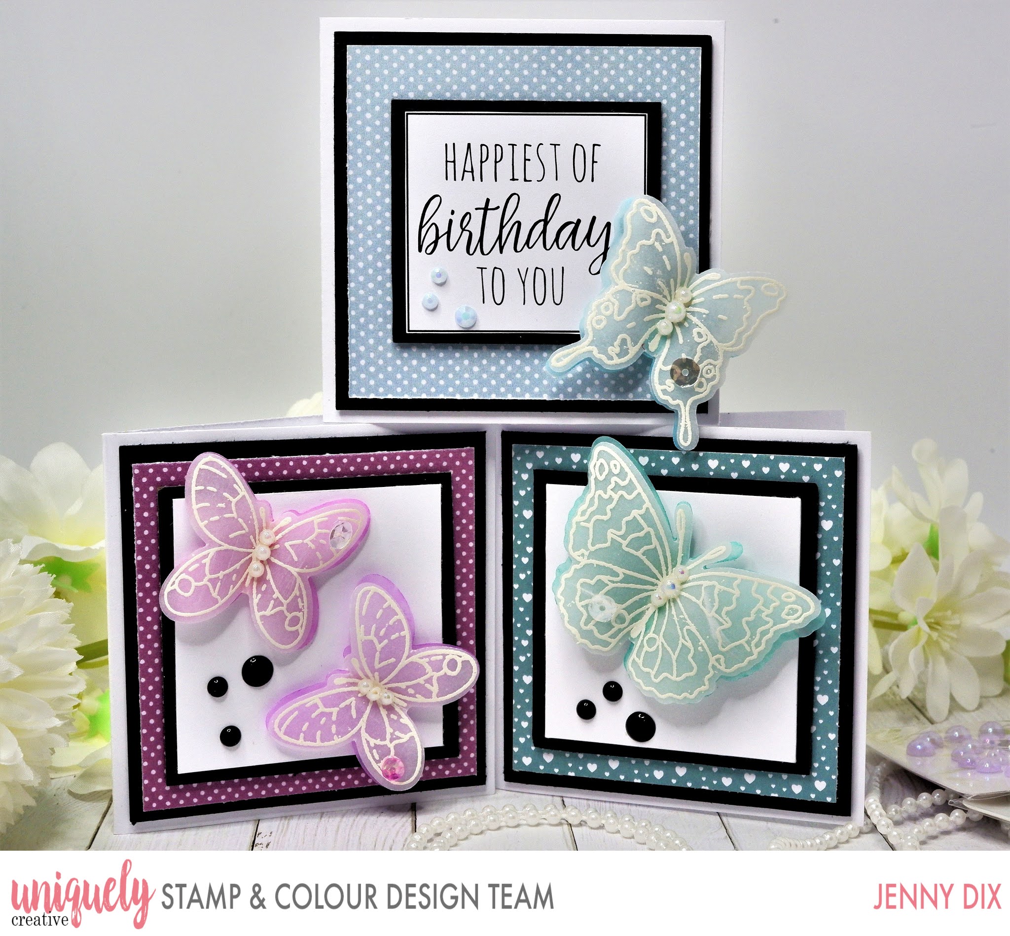 JenniferD's Blog Uniquely Creative Butterfly Gift Card Tutorial