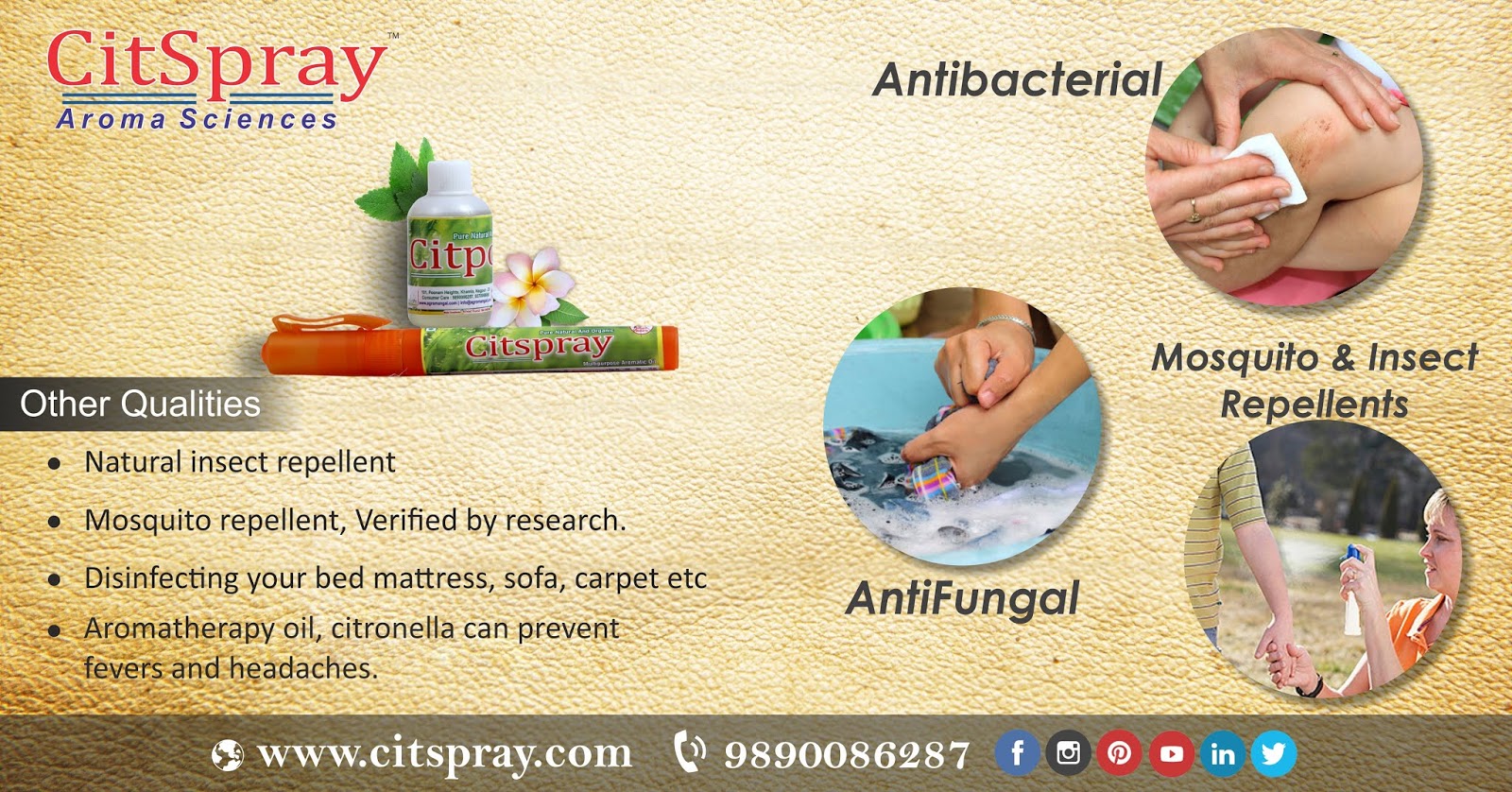 Citronella Essential Oil Benefits