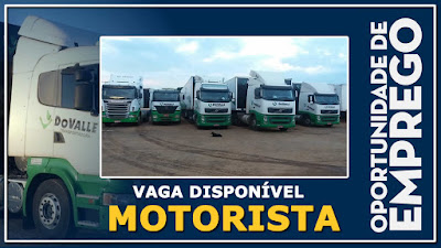 vaga para motorista