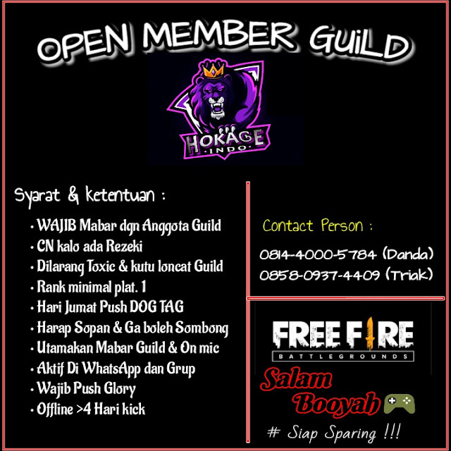 Hokage Indo Guild FF Hokage Indo Guild FF