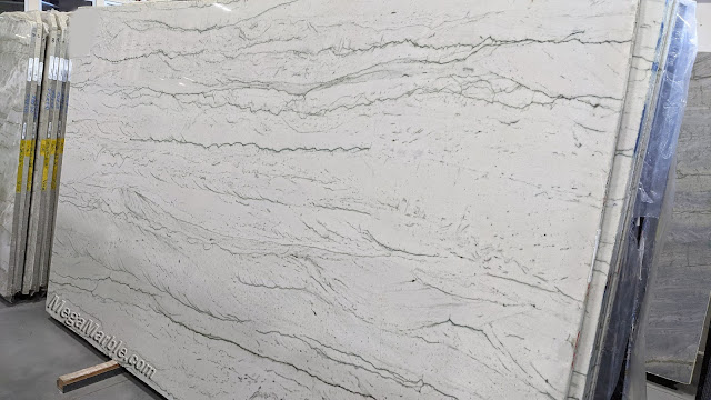 Opus White Quartzite Slabs