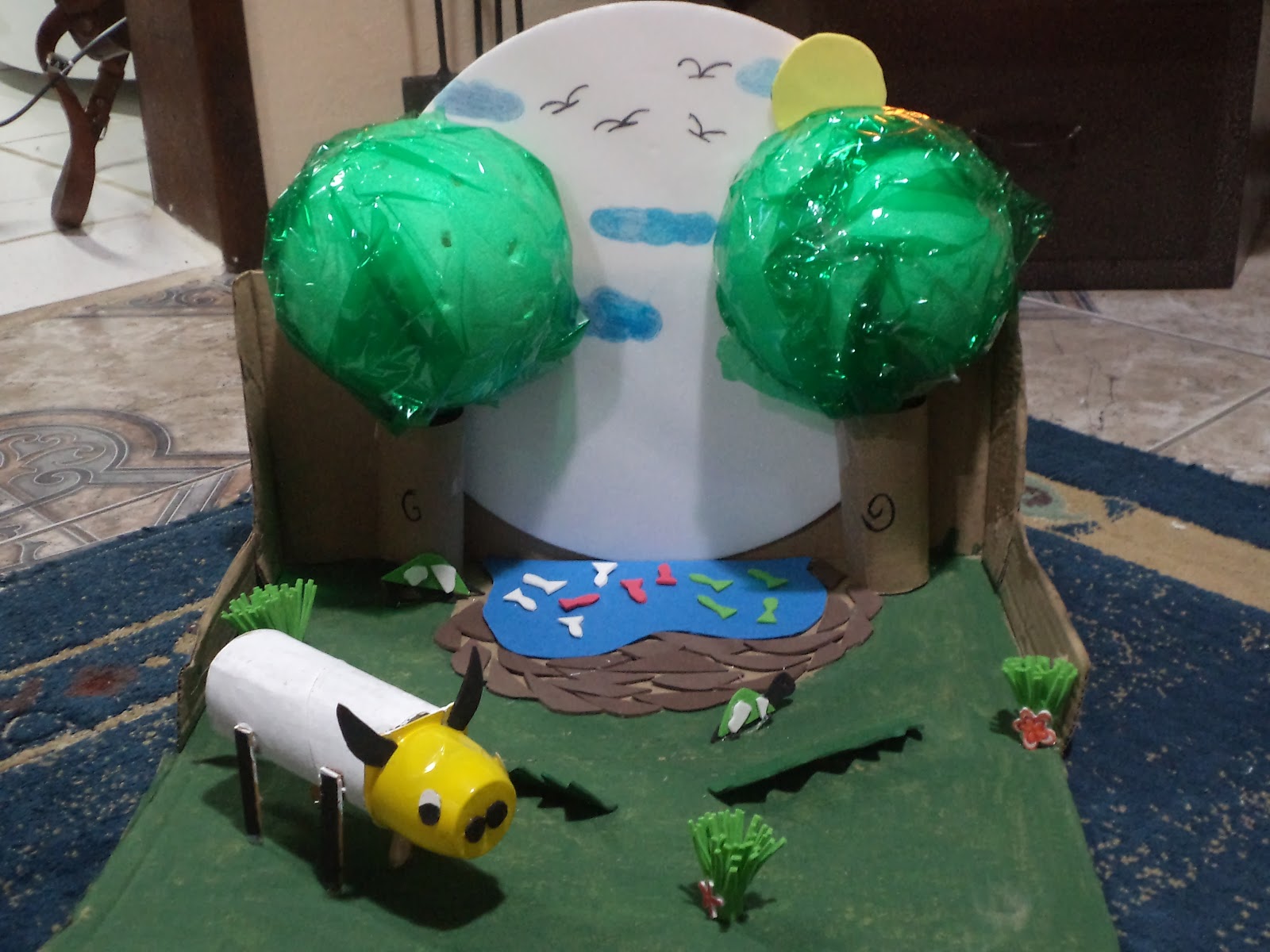 Essa é a obra da Tarsila do Amaral 