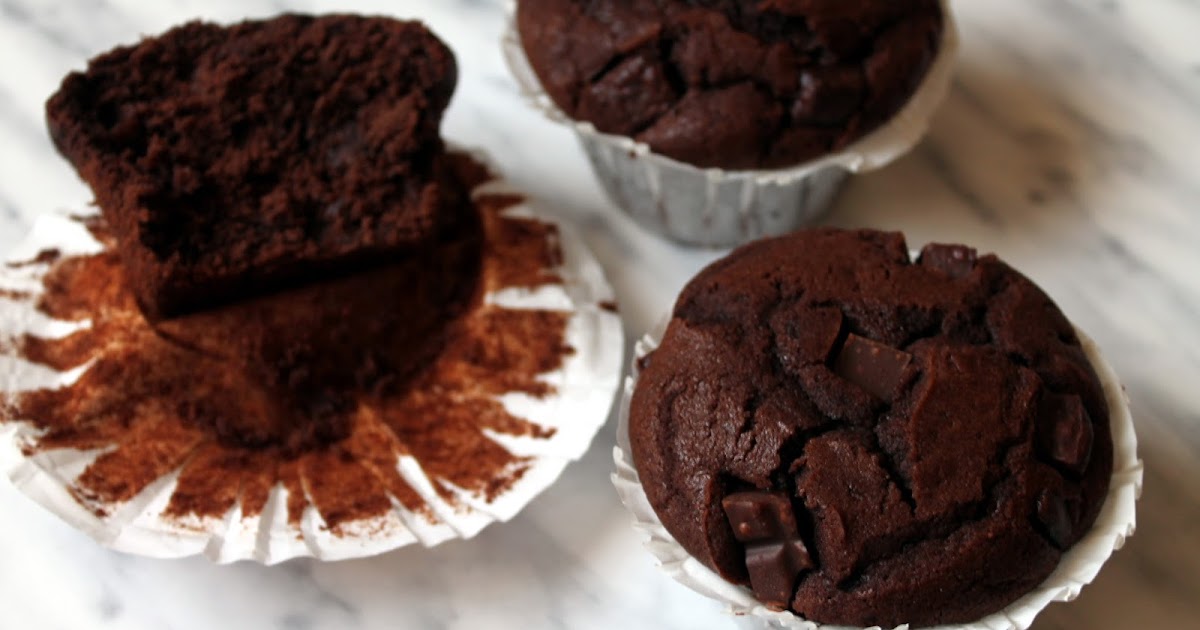 Muffins de chocolate estilo Starbucks Magdalenas de Chocolate