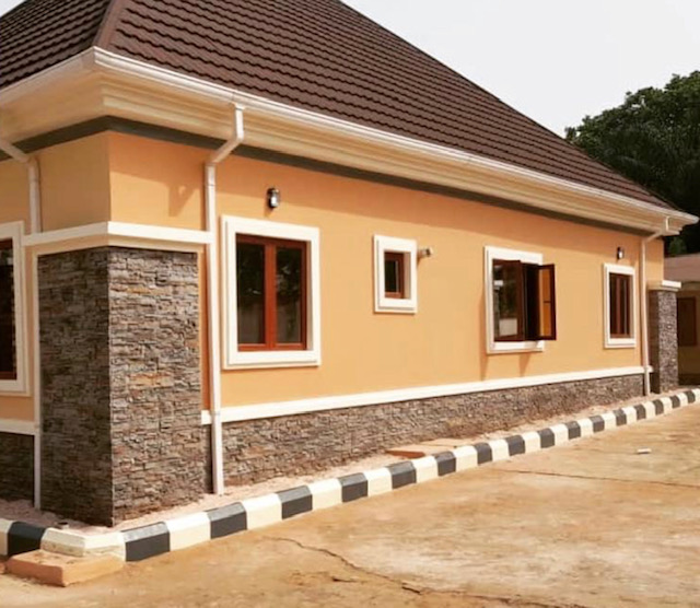 EZ FIT STONE TILE USED AS ROUND BELT