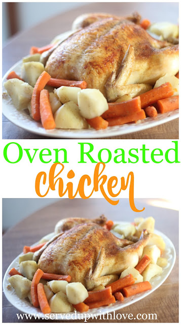 Oven Roasted Chicken | Served Up With Love