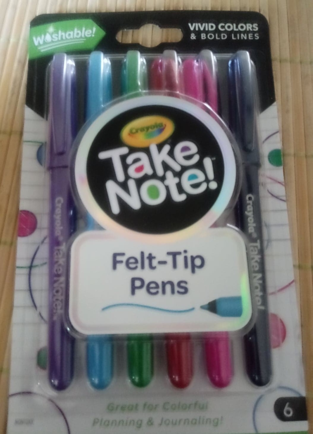 Crayola Take Note! products are a must have for back to