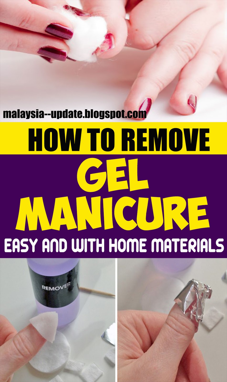 Exactly how to Remove Lotion Nail Polish Physically at Household