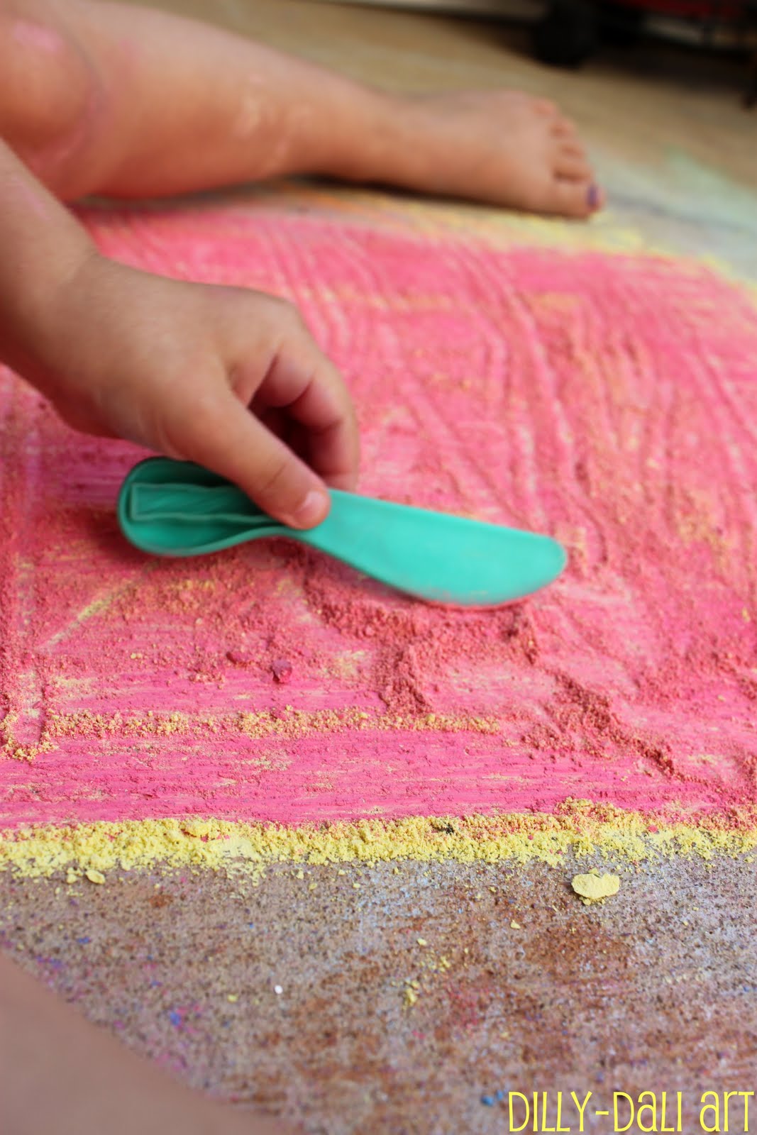 DillyDali Art Chalk Dust Art