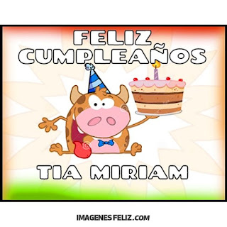 Feliz Cumpleaños Tia