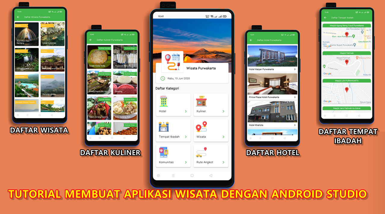 Merancang Aplikasi Objek Wisata Dengan Android