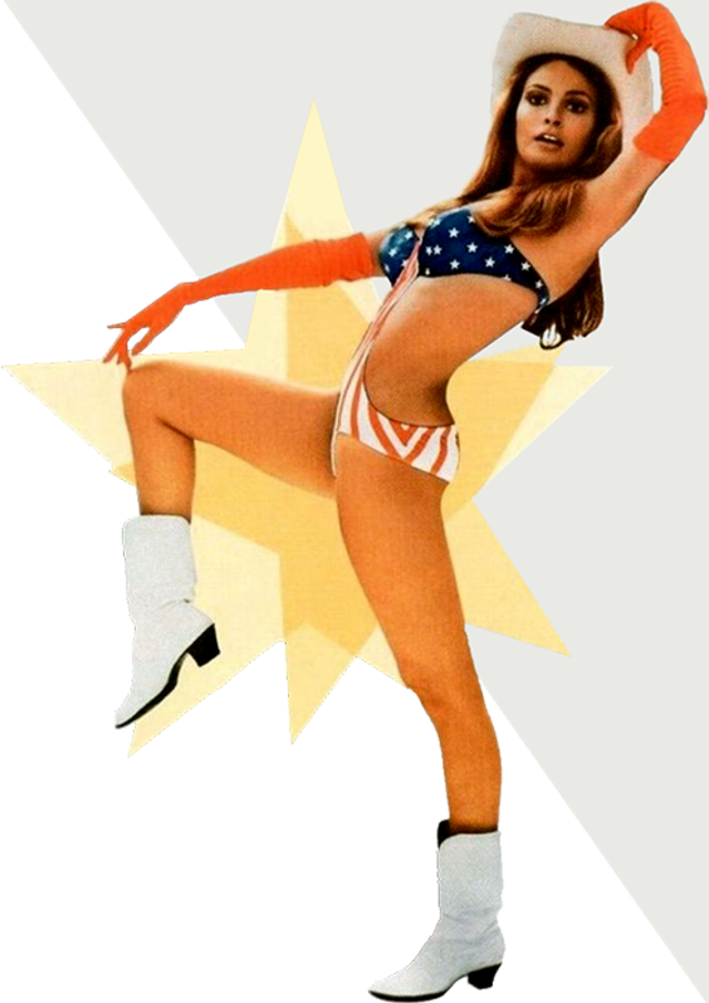 Color photos of young Raquel Welch  The classic beauty of the 1960s - 28