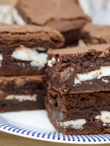 Peppermint Patty Brownies