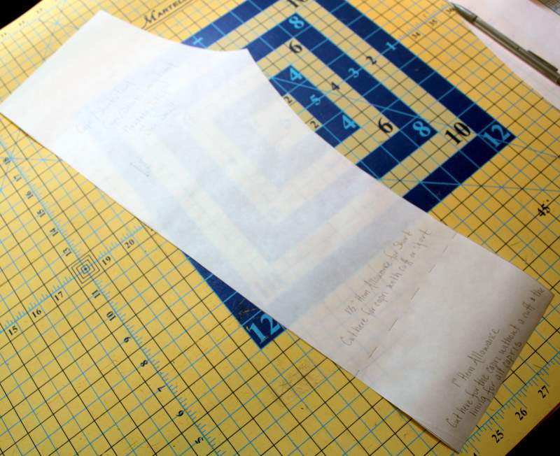 Transfer a Sewing Pattern with Freezer Paper