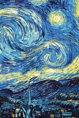 Starry Night - Download iPhone,iPod Touch,Android Wallpapers