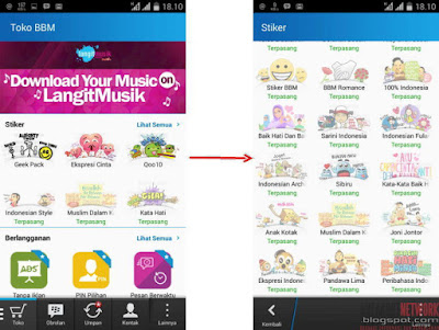 Cara Mendapatkan Stiker BBM Gratis Untuk Android