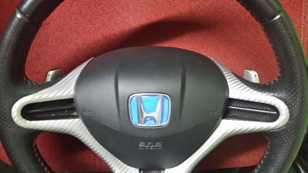 NANAJUE TACKLE Honda Jazz GE steering wheel for sale (full leather)