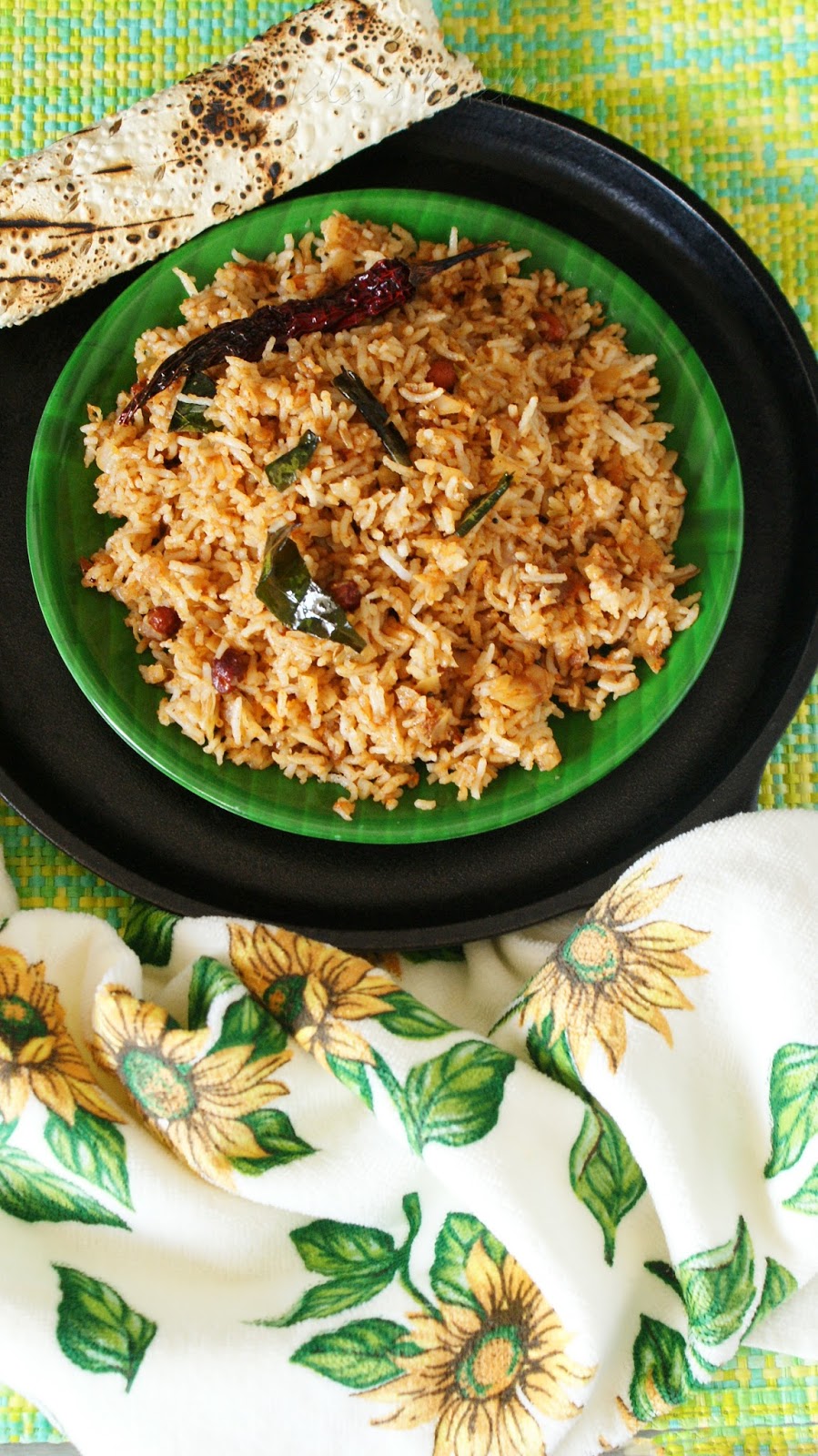 Elekosu Vangibath Cabbage Bath Rice MalasKitchen