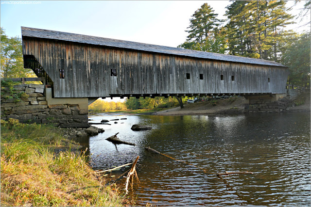 Puente Cubierto Hemlock Bridge, Maine