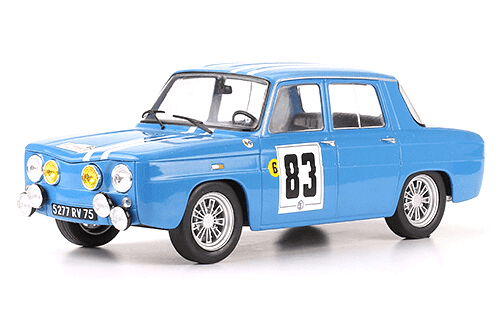 les plus grandes voitures de rallye 1:18 Renault 8 Gordini 1966 J.- F. Piot