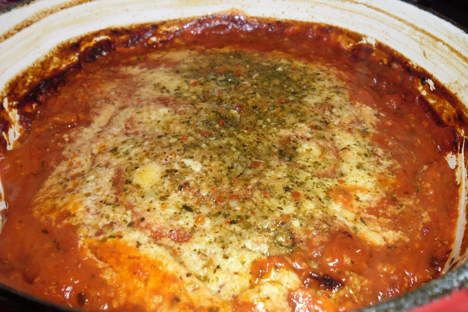 Cooking with Pattitude layered eggplant, zucchini and tomato casserole