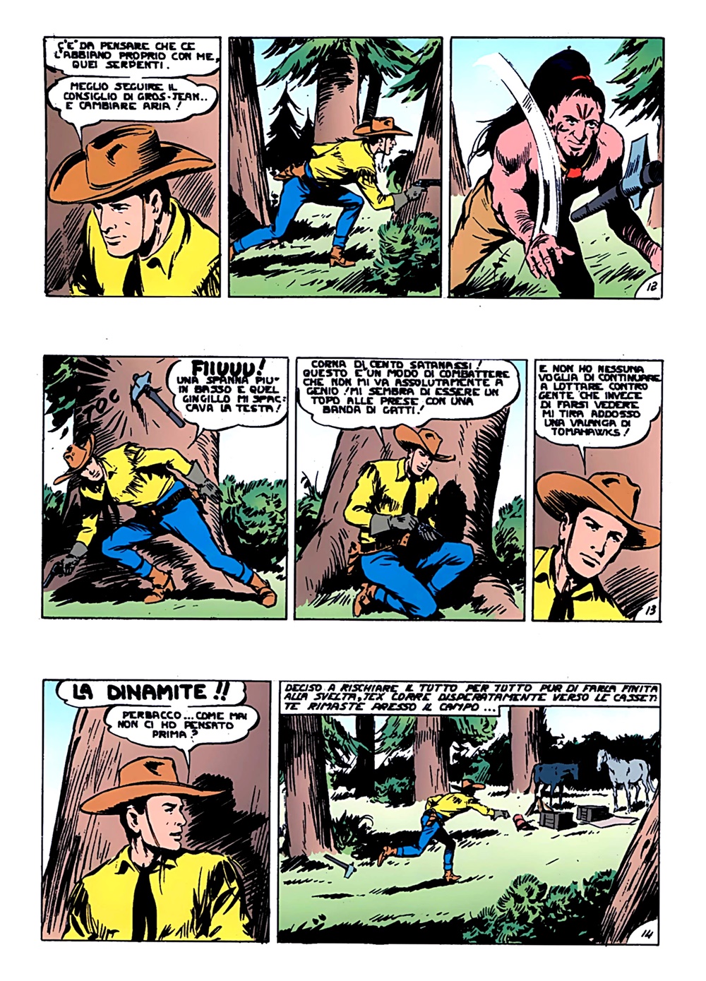 Gli albi di Tex a colori Serie III n 02 LEITURA DE QUADRINHOS ONLINE