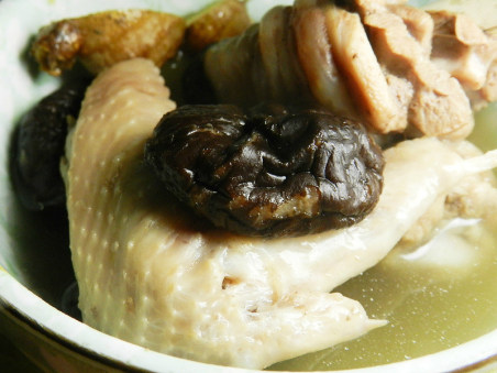 mushroom chicken soup recipe 