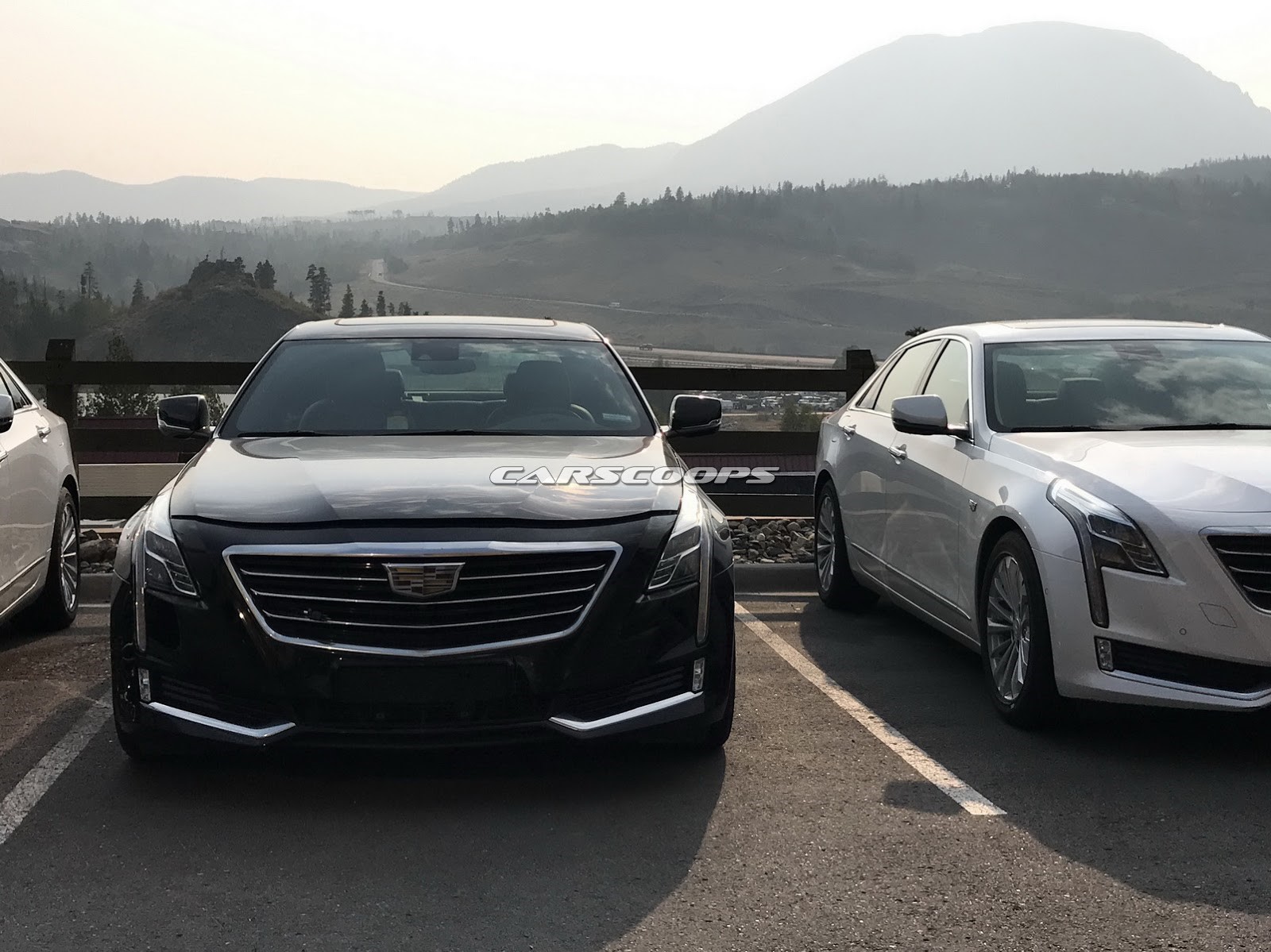 2019 Cadillac line-up (spy shot) .