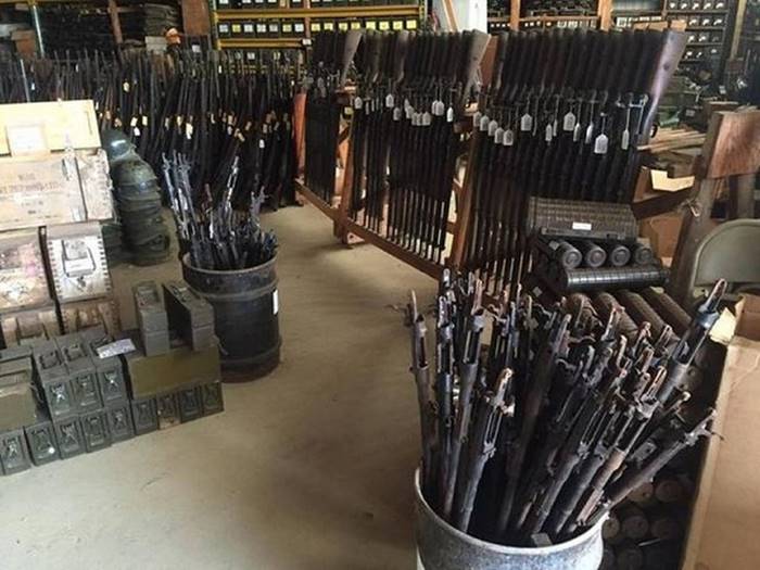 Historical weapons store in Pennsylvania