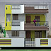 1840 sq.feet South Indian home design