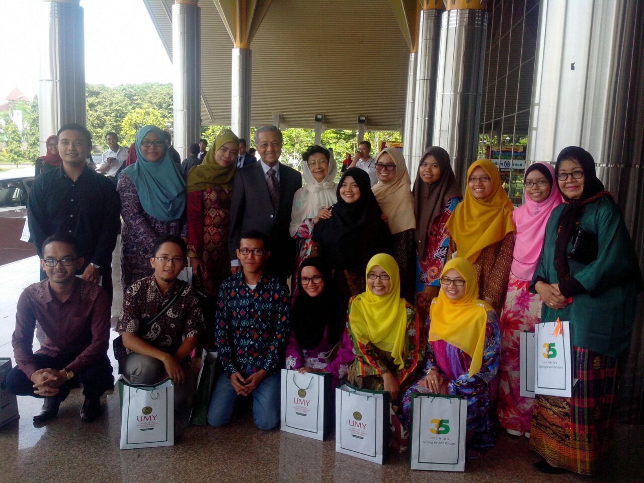 Bersama Tun Mahathir di Yogyakarta