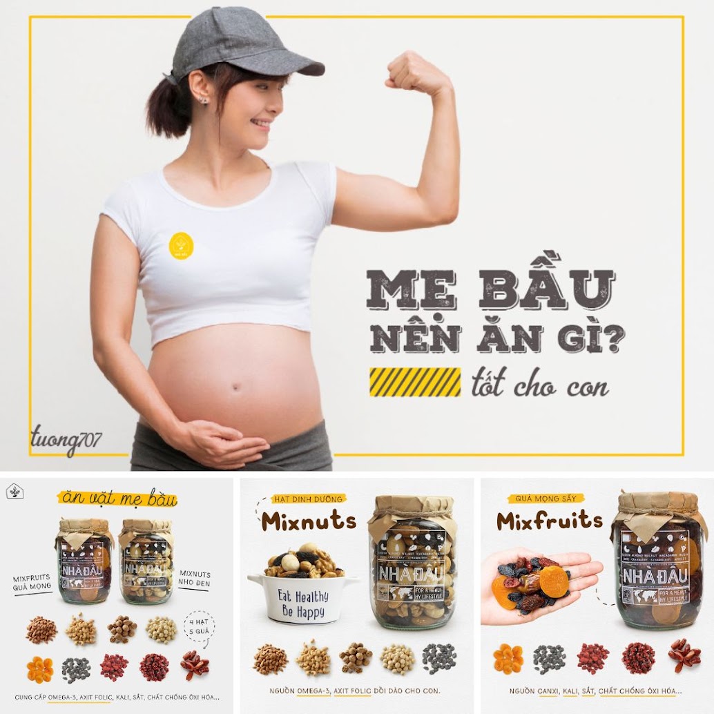 [A36] Top 5 loại hạt dinh dưỡng không thể thiếu cho Mẹ Bầu 3 tháng