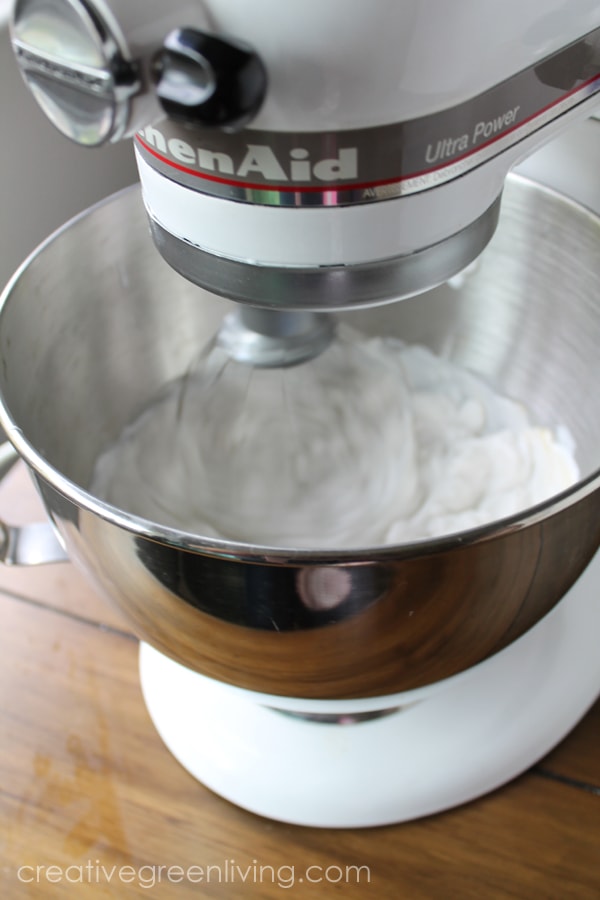 how to make vegan coconut cream frosting for a fresh watermelon cake