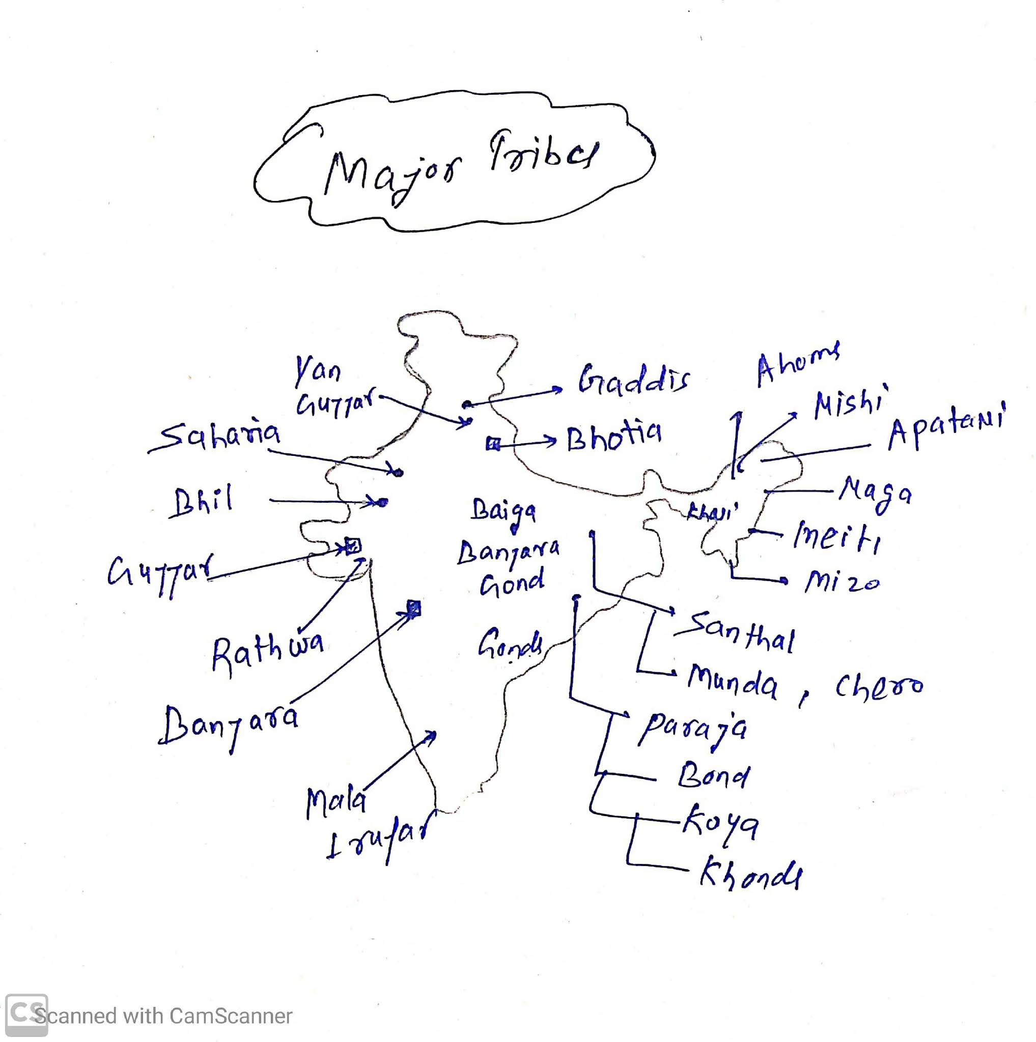 India Map UPSC