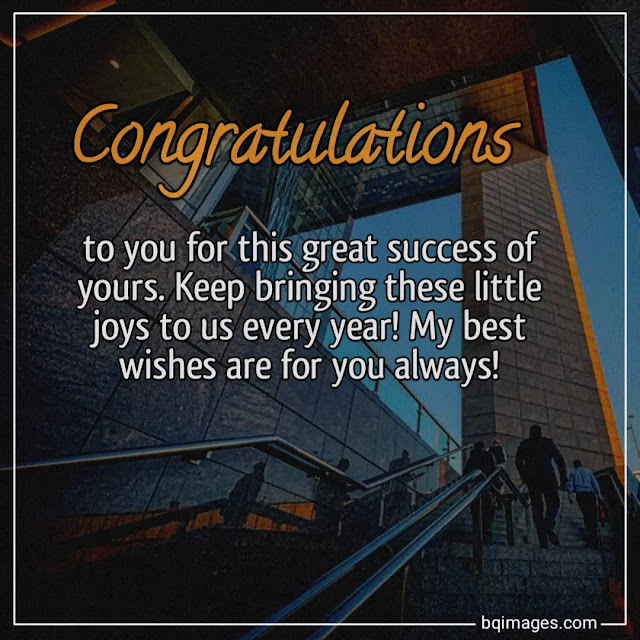 Congratulations quotes For Success