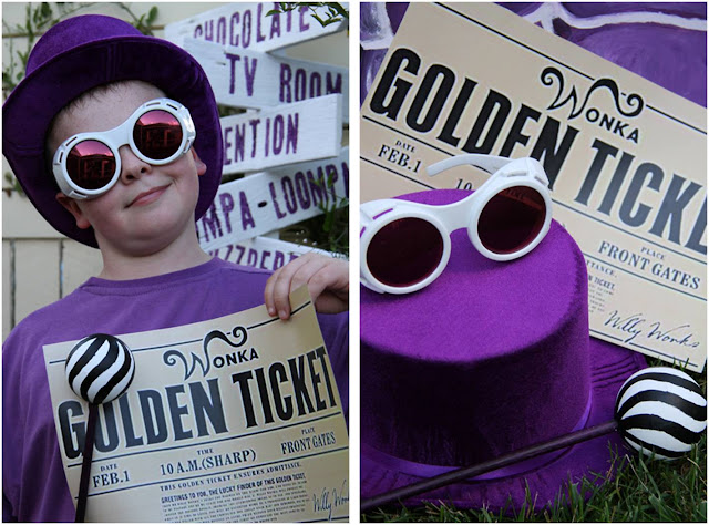 Leonie's Cakes and Parties . . . . .: WONKA Golden Ticket Party