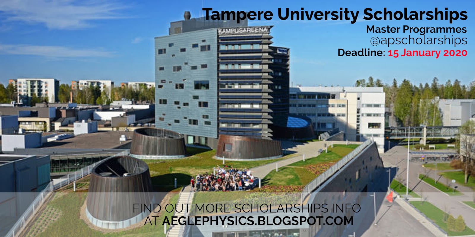 The University of Tampere Scholarships for International Students in ...