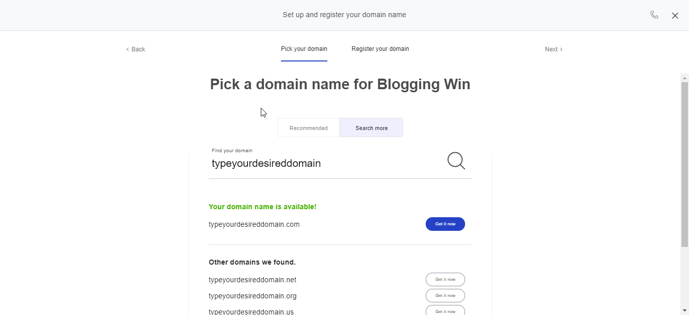How to get a Free Domain from Yahoo