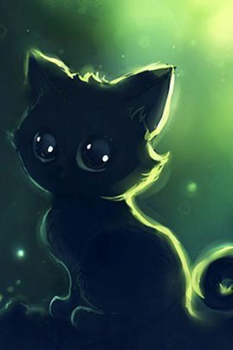Top 30+ Những Hình Hình ảnh Mèo Đen Anime Ngầu Nhất