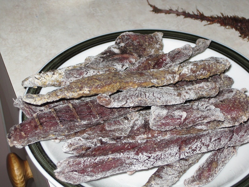 Sustenance Sans... Beef Jerky In the oven