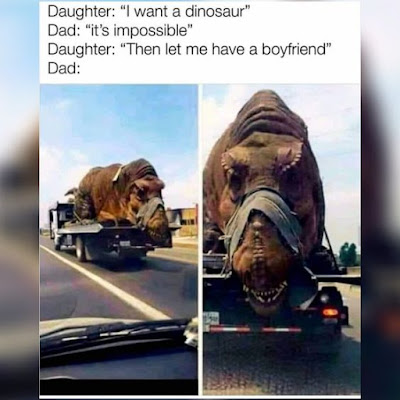 I want a dinosaur...