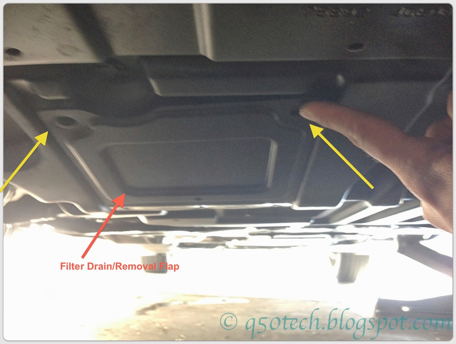 Infiniti Q50 Technical & Operational Blog DIY Engine Oil Change of the