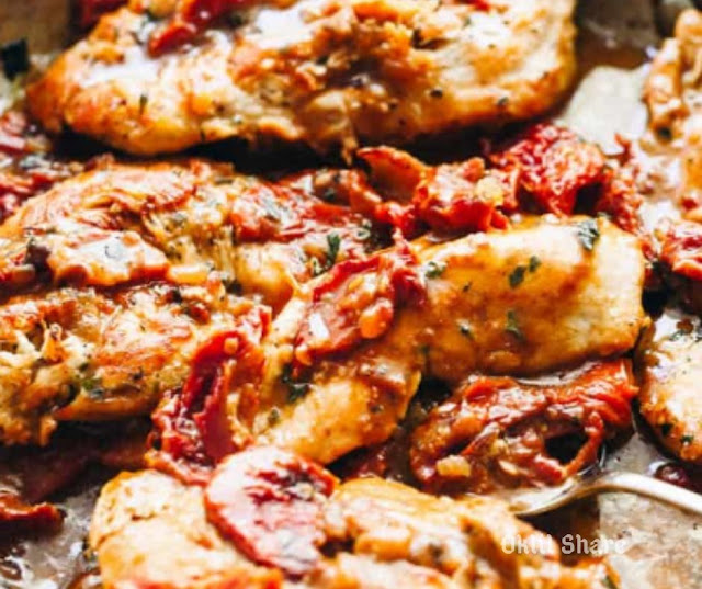 Creamy Sun-Dried Tomato Sauce Chicken