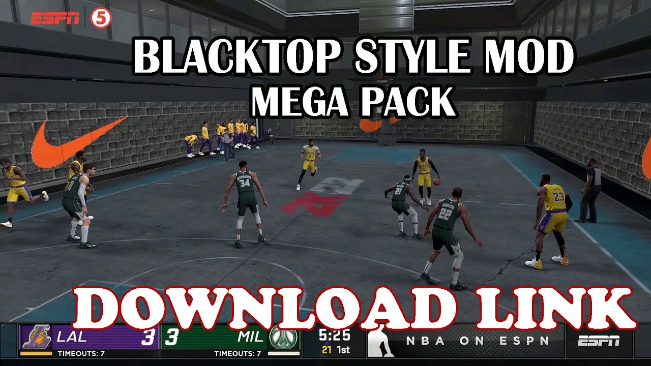 NBA 2K23 Blacktop Mod Pack by Kyu and 2KGod
